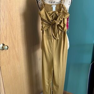 Elegant Mustard Jumpsuit